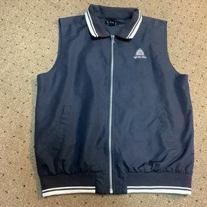 Cutter & Buck Clima-Guard Navy Windbreaker Golf Vest Ladies Size M